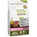 Natural Impuls Hundefutter Welpen Ente brauner Reis