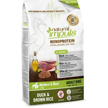 NATURAL IMPULS - Adult Ente & brauner Reis