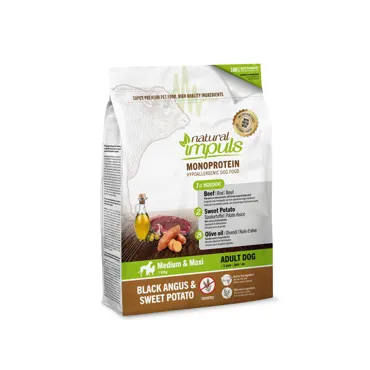 NATURAL IMPULS - Adult Black Angus & Süsskartoffeln