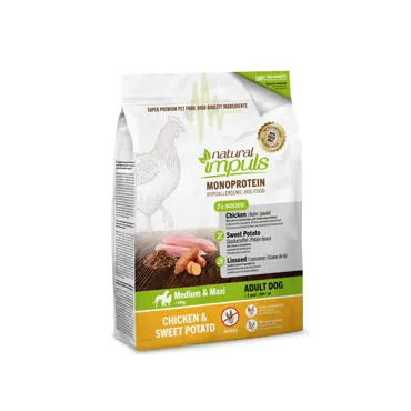 NATURAL IMPULS - Adult Huhn & Süsskartoffeln