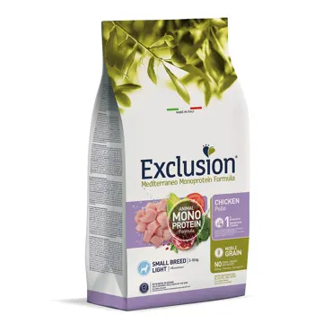 Exclusion MEDITERRANEO Monoprotein - Light Adult Small - Huhn