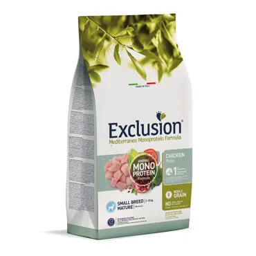 Exclusion MEDITERRANEO Monoprotein - Mature Adult Small - Huhn