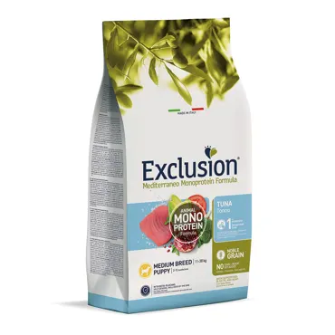 Exclusion MEDITERRANEO Monoprotein - Puppy Medium - Thunfisch