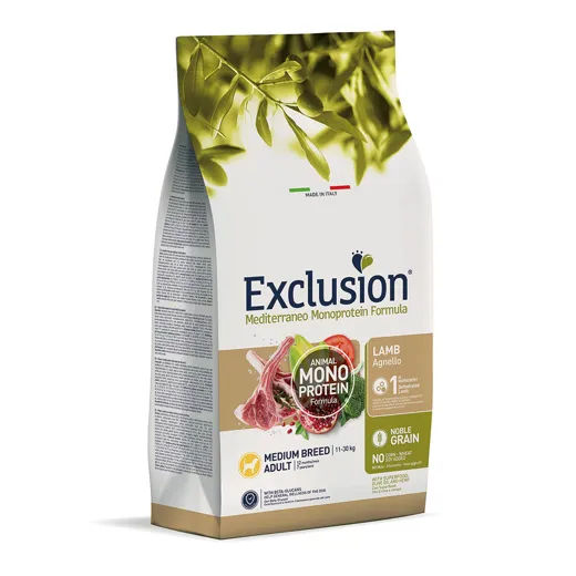 Exclusion Mediterraneo Monoprotein Hundefutter Lamm
