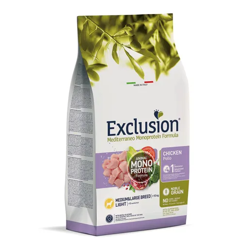 Exclusion Mediterraneo Monoprotein Hundefutter Huhn