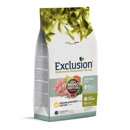 Exclusion Mediterraneo Monoprotein Hundefutter Huhn