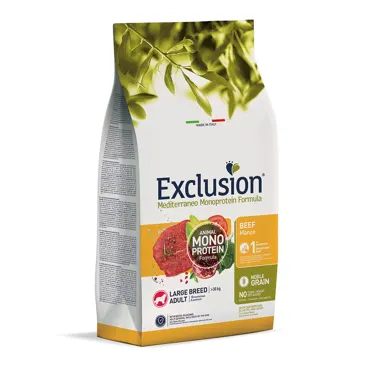 Exclusion MEDITERRANEO Monoprotein - Adult Large - Rind