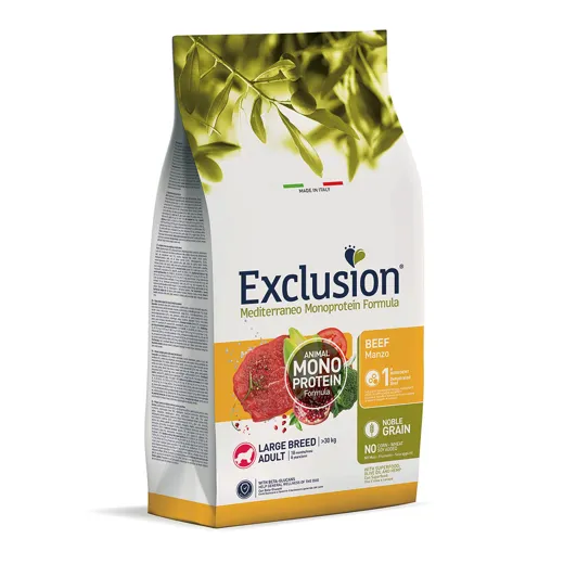 Exclusion Mediterraneo Monoprotein Hundefutter Rind