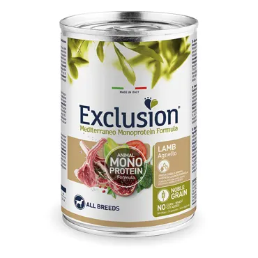 Exclusion MEDITERRANEO - Adult All Breeds - Lamm 400g