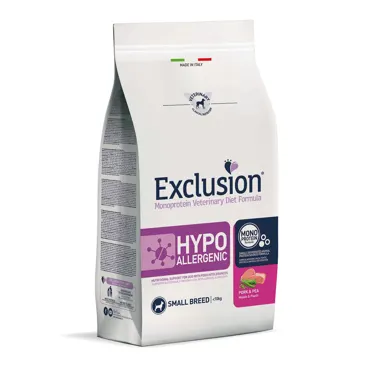 Exclusion HYPOALLERGENIC VET - Adult Small - Schwein & Erbsen