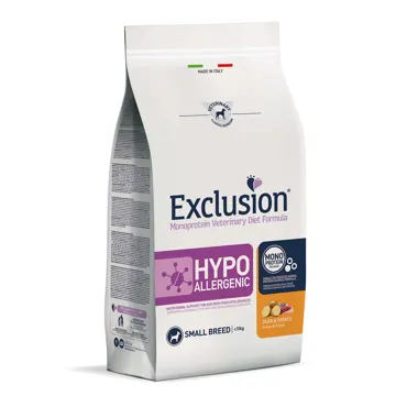 Exclusion HYPOALLERGENIC VET - Adult Small - Ente & Kartoffeln