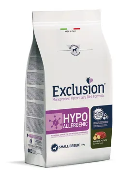 Exclusion HYPOALLERGENIC VET - Adult Small - Pferd & Kartoffeln
