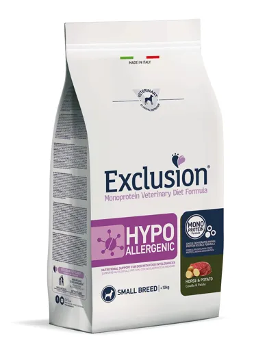 Exclusion Hypoallergenic Hundefutter Pferd Kartoffeln