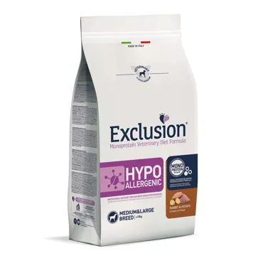 Exclusion HYPOALLERGENIC VET - Adult Medium & Large - Kaninchen & Kartoffel