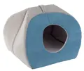 Hundehöhle Tulip blau
