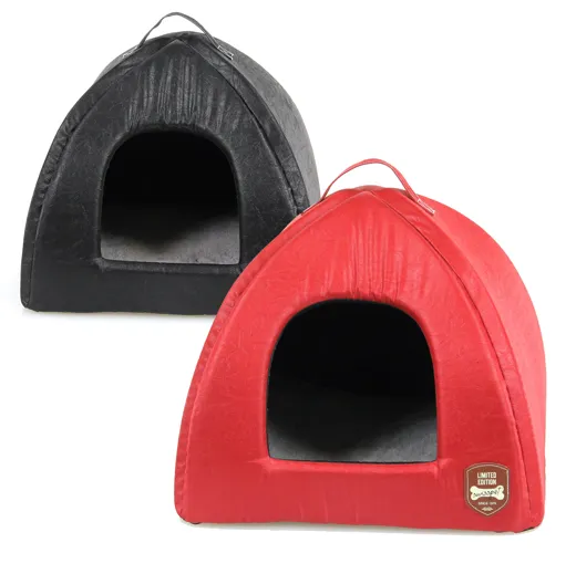 Kuschelige Katzen und Hundehöhle Peppino