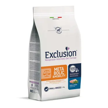 Exclusion METABOLIC VET - Adult Small - Schwein & Rohfasern