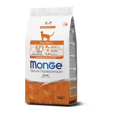 Monge Natural - Monoprotein Sterilisiert Ente