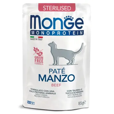 Monge Monoprotein Paté - Sterilisiert Rind