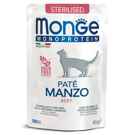 Monge Monoprotein Katzenfutter Rind