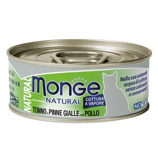 Monge Natural Katzenfutter Thunfisch Huhn