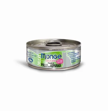 Monge Natural Delicate Cat - Adult Huhn & Spargeln