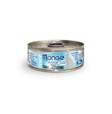 Monge Natural Jelly Cat - Senior Thunfisch & Sardellen