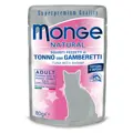 Monge Natural Katzenfutter Thunfisch Garnelen