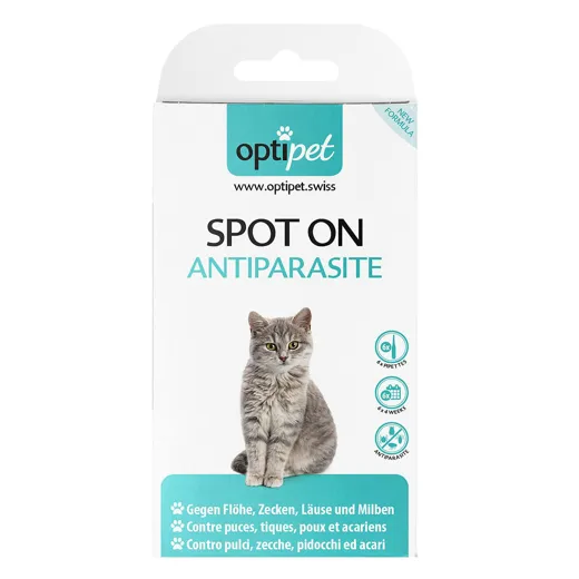 Optipet Spot On gegen Flöhe, Zecken, Milben.