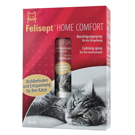 Felisept home comfort Beruhigungsspray für Katzen.