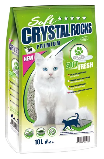 Katzenstreu Crystal Rocks Soft Fresh
