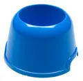 Ferplast Napf Party für Hunde mit langen Ohren in Blau.
