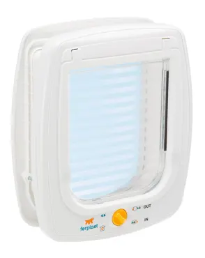 Ferplast Katzentüre Swing 9 4-Weg Weiss