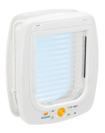 Ferplast Katzentür Swing 9 Weiss 4-Weg