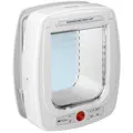 Ferplast Katzentür Swing Large Microchip Weiss