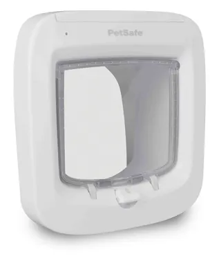 PetSafe Katzentüre Microchip Weiss