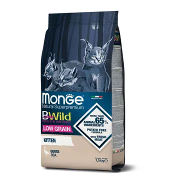 Monge Bwild Grain Free - Kitten Wildgans 1,5kg