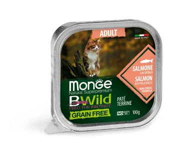 Monge Bwild Grain Free - Schale Sterilisiert Lachs