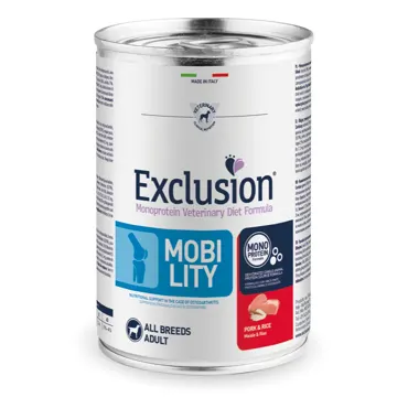 Exclusion MOBILITY Dog - VET Adult Schwein 400g