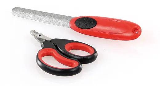 Pfotenpflege Nagelschere Feile Nagelpflege