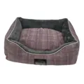 Swisspet Hunde- & Katzenbett Joy Eckig Lila S