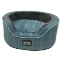 Swisspet Hunde- & Katzenbett Joy Oval Petrol S