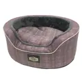 Swisspet Hunde- & Katzenbett Joy Oval Lila S