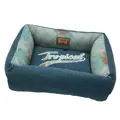 Swisspet Hunde- & Katzenbett Tropical Blau