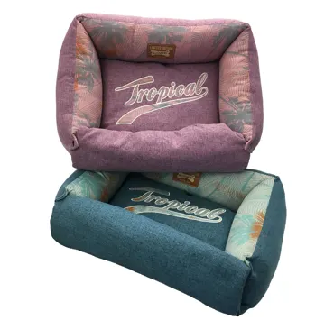 Hunde- & Katzenbett Tropical