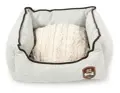 Swisspet Hunde- & Katzenbett Flecca Hellgrau