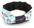 Swisspet Hunde- & Katzenbett Flamingo Türkis
