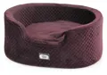 TrendLine Hunde- & Katzenbett Luton Boreauxrot