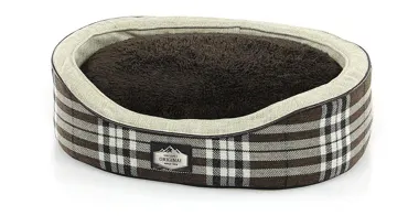 Hunde- & Katzenbett Plüsch Extra-Soft Lomma Oval