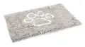 swisspet Teppichunterlage Chenille Grau/Weiss